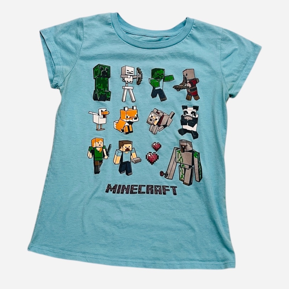 Mojang Studios L(10-12) Minecraft short sleeve tee